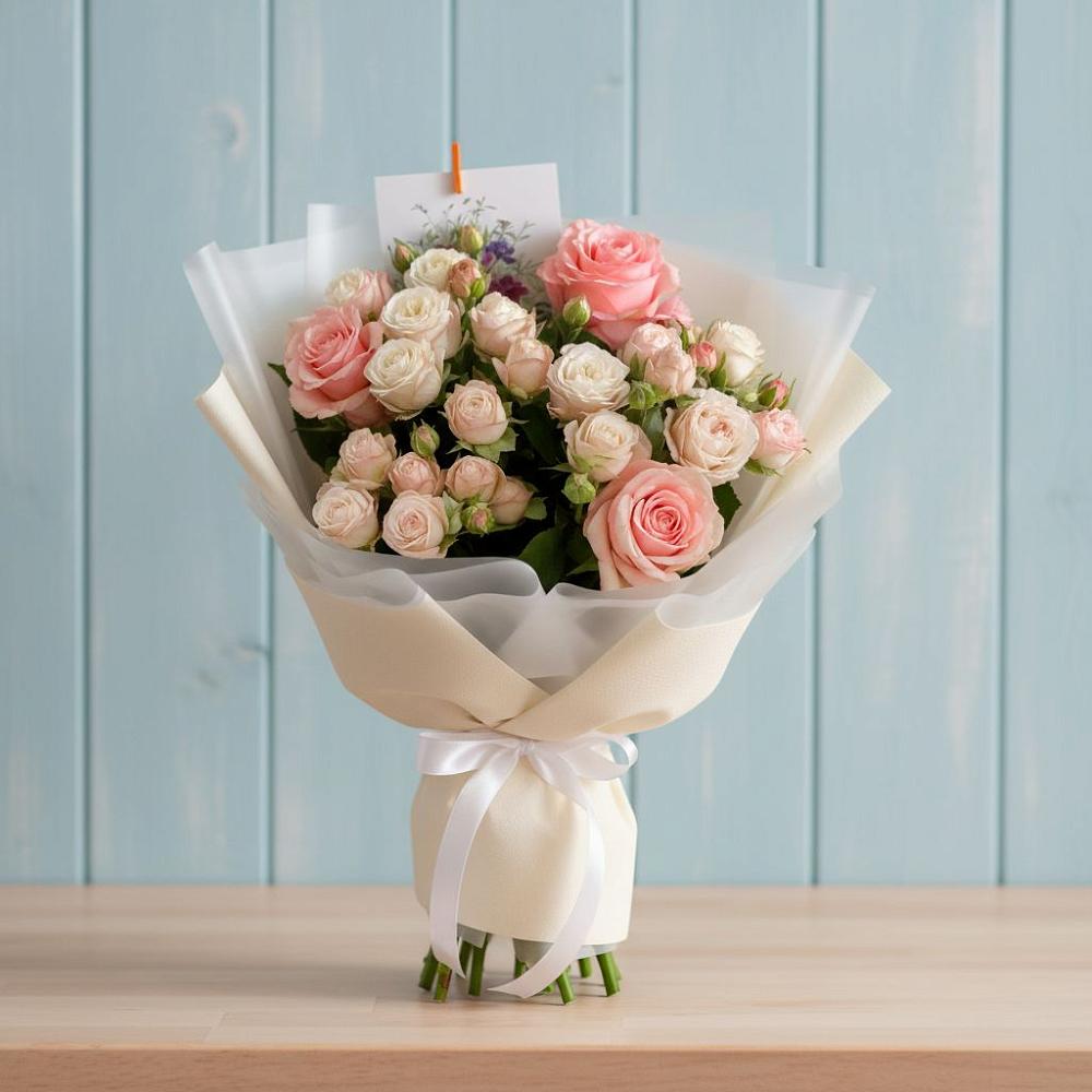 Букет цветов из: Розы в Калининграде