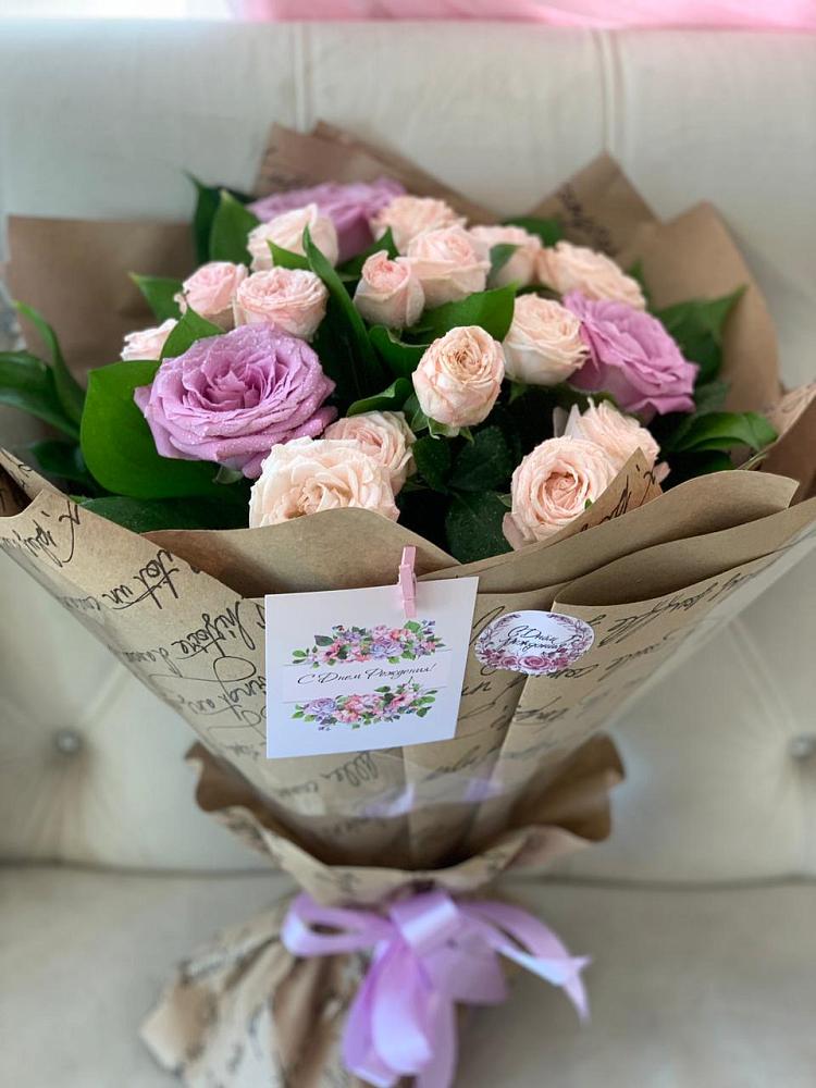 Букет цветов из: Розы в Калининграде