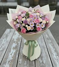 Букет цветов из:  Розы и Хризантемы #REPLACE_PRED# Калининграде