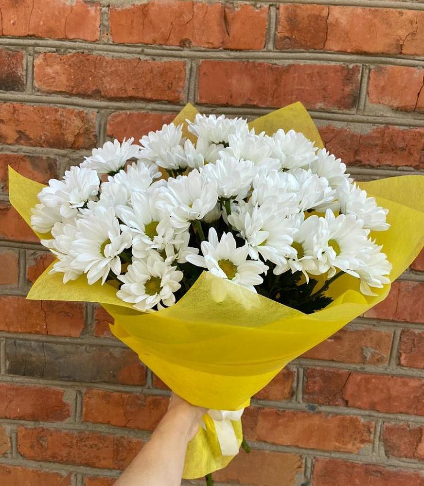 Букет Застенчивые лепестки в Калининграде Букет цветов из: Хризантемы в Калининграде