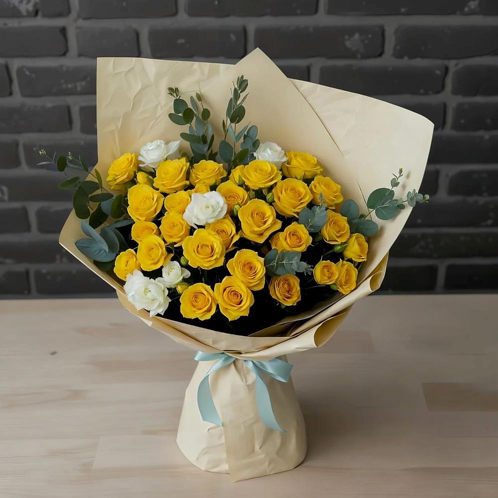 Букет цветов из: Розы в Калининграде