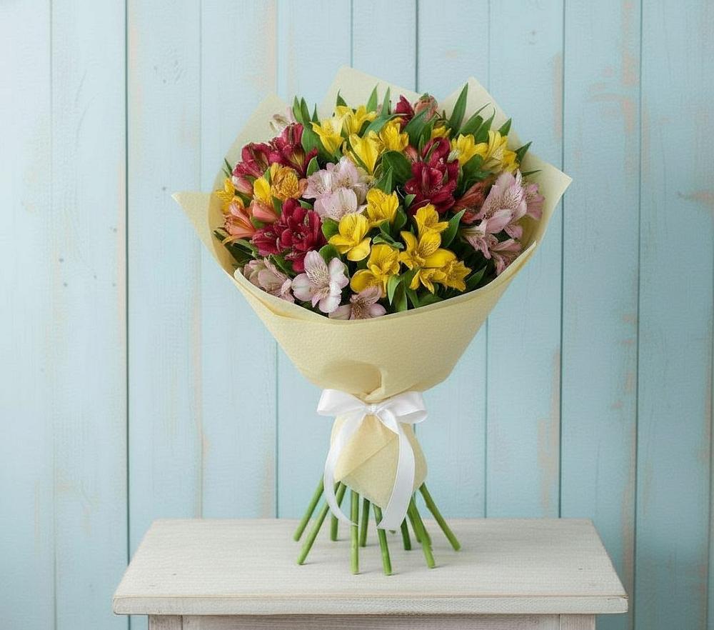Букет цветов из: Альстромерии в Калининграде