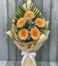 Букет цветов из:  Герберы #REPLACE_PRED# Калининграде