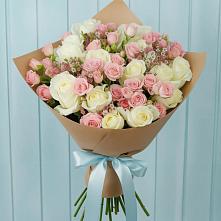 Букет романтичный подарок в Калининграде Букет цветов из:  Розы в Калининграде